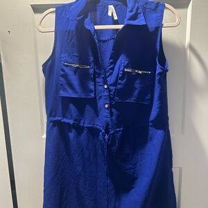 Live 4 Truth Royal Blue Collared Top